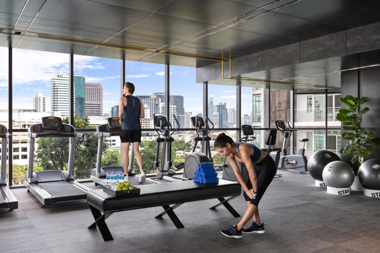 Отель Ascott Embassy Sathorn Бангкок Экстерьер фото The gym at The Standard